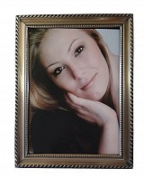 Κορνίζα Μεταλλική Αντικέ 136K02 20x255cm