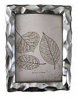 Κορνίζα Polyresin Ασημί 13 ×18εκ