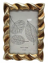 Κορνίζα Polyresin Χρυσή 20474-46-G 10×15εκ