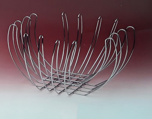 Φρουτιέρα Διπλό Τοίχωμα Μεταλλική