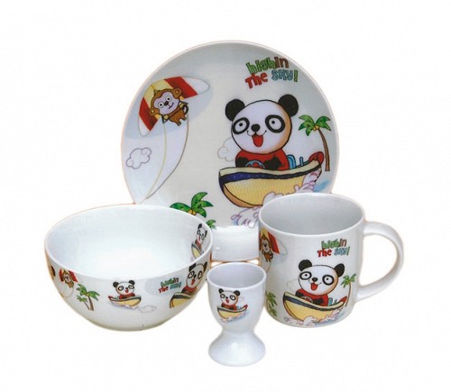 Παιδικό Σετ Φαγητού Πορσελάνης 4τεμ.