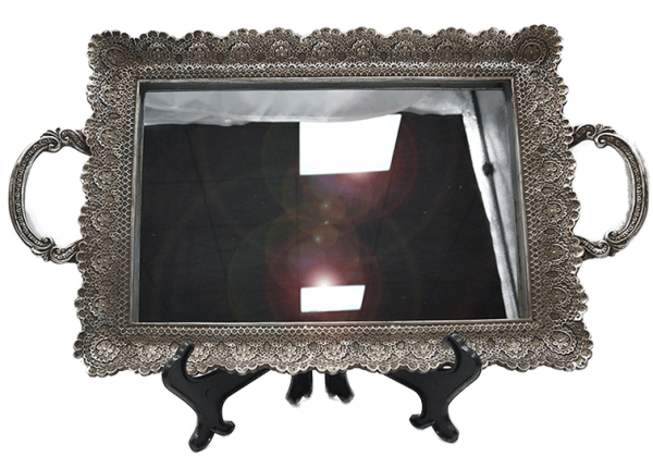 Δίσκος Με Καθρέφτη Πολυεστερικός 19518-T43