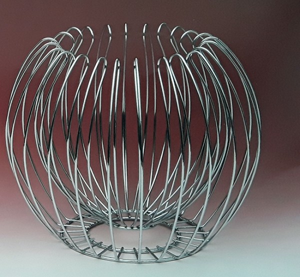 Φρουτιέρα Διπλό Τοίχωμα Μεταλλική