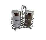 Σετ Αλατοπίπερο Με Μεταλλική Βάση