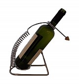 Μεταλλική Chrome Βάση Κρασιών 9x25x27εκ