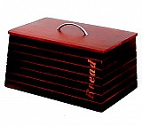 Ψωμιέρα ξύλινη με καπάκι