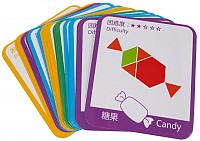 Educational puzzle - geometric shapes