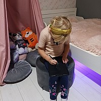 Drawing tablet 12 black KRUZZEL 22456