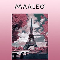 Painting by numbers 40x50cm- Maaleo tower 22784