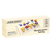 Wooden sorter - fishing Kruzzel 22565