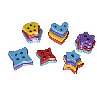 Wooden sorter - fishing Kruzzel 22565