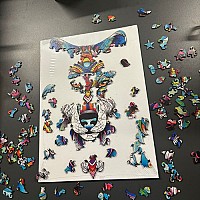 Wooden puzzle - Kruzzel puzzle 24552