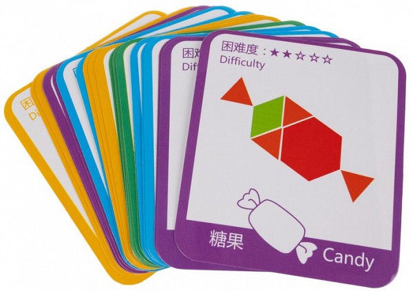 Educational puzzle - geometric shapes