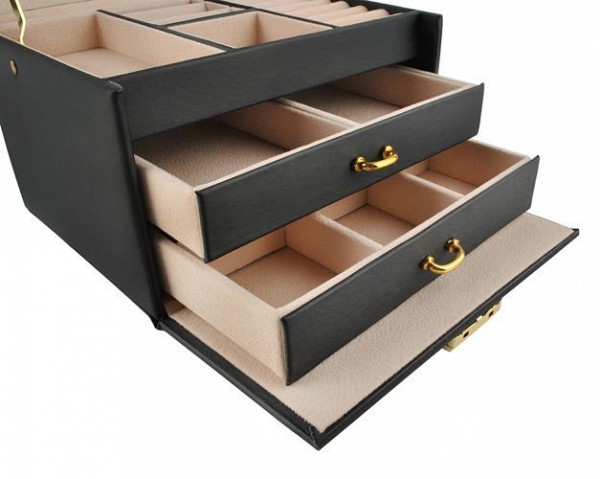Jewelry box/case - black