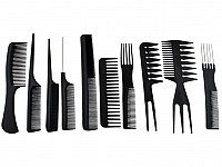Hairdressing combs - set of 10