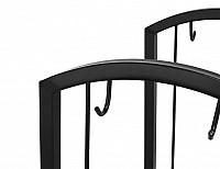 Wood stand with accessories PK011