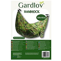 Santiago Army Tourist Hammock 260x140cm Net