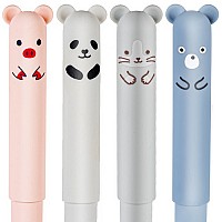 Erasable pen - animals 4 pcs.