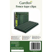 Fence Tape Clips - Green 23712