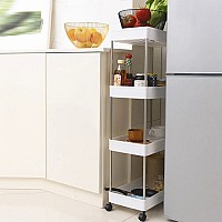 Kitchen/bathroom shelf on wheels Ruhhy 24291