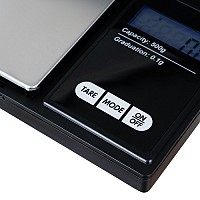 Pocket scale 500 x 0.1g with flap 23573