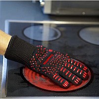 Heat-resistant grill gloves 25416