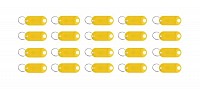 Keychain/key identifier set 100 pcs