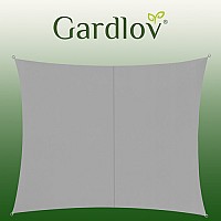 Sunshade sail 3x2m - gray Gardlov 23162