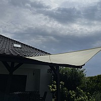 Sunshade sail 3x3x3 beige Gardlov 23146