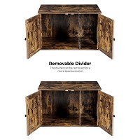 FEANDREA PCL002X01 Cat Litter Tray Vintage Brown